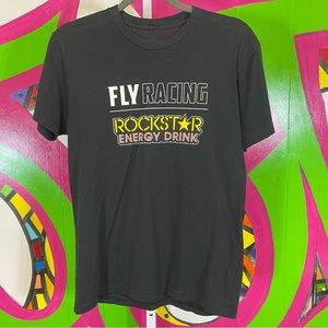 Fly Racing, Rockstar Energy T-Shirt. Size Small. Excellent condition!